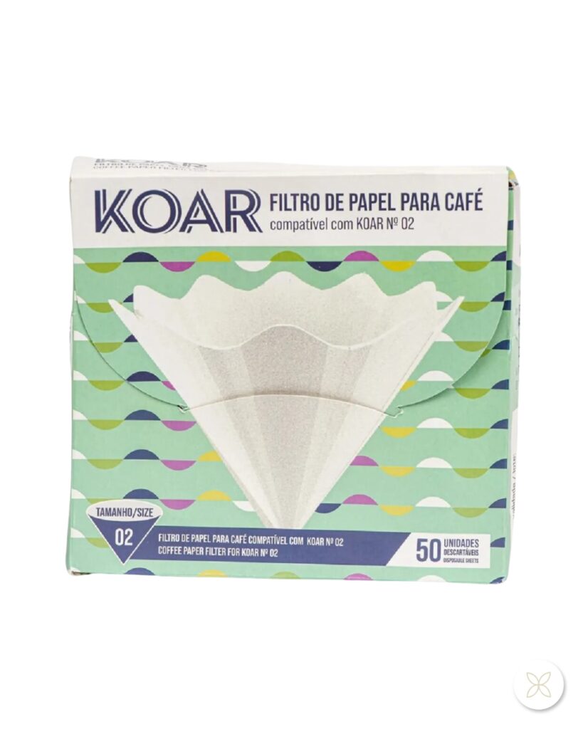 Filtro Koar 02 50 unid - Over Coffee Roasters